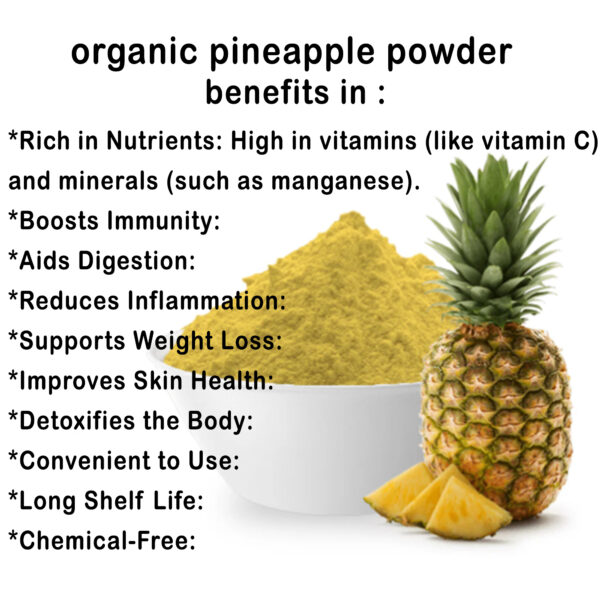 Organic Pineapple Powder - Image 4